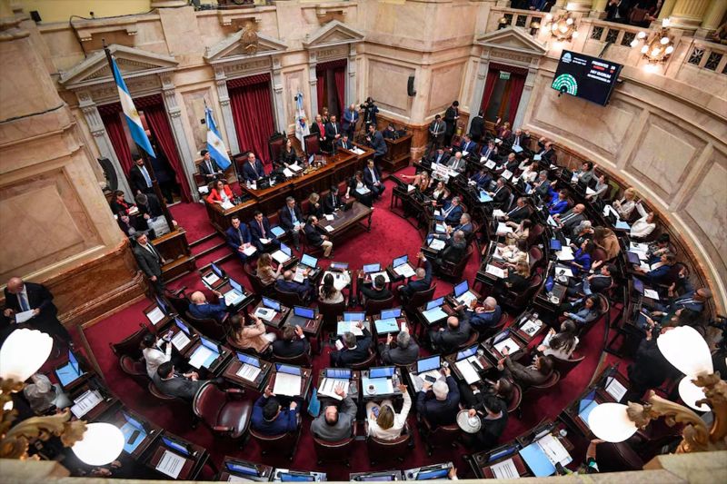 Senado nacional vista aérea