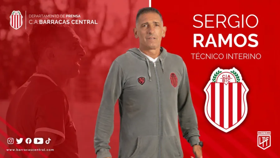 Sergio Ramos y el “Gato” Daniele dirigirán a Barracas Central en el Grella frente a Colón Sergio Ramos y el “Gato” Daniele dirigirán a Barracas Central en el Grella frente a Colón