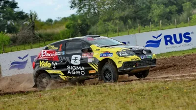 Guillermo Pitón dominó la apertura del Rally Entrerriano en Gualeguay