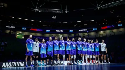 Vóley: la selección argentina masculina jugará dos amistosos ante Cuba en San Juan