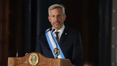 Imagen de archivo del gobernador Rogelio Frigerio.