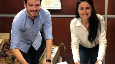 Alejandra Viola y Emanuel Gainza