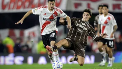 El entrerriano Vicente Taborda y Platense festejaron un triunfo histórico en el Monumental