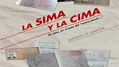 Portada del libro "La sima y la cima" de Rodolfo Parente 
