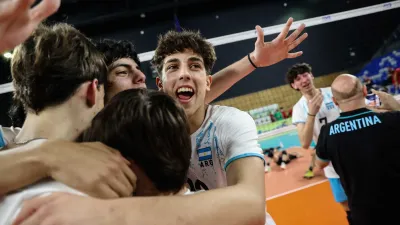 Vóley: entrerrianos guiaron a la Argentina a las semifinales del Mundial U17