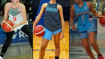 Básquet: tres entrerrianas fueron preseleccionadas rumbo al Sudamericano U15